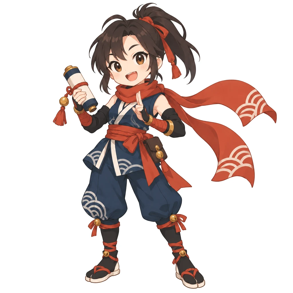 Shinobu, ninja in training